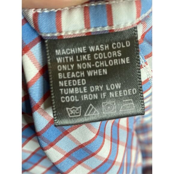 Onward Reserve Checkered Button Down Fishing‎ Shirt Men’s Size XL - Picture 9 of 9